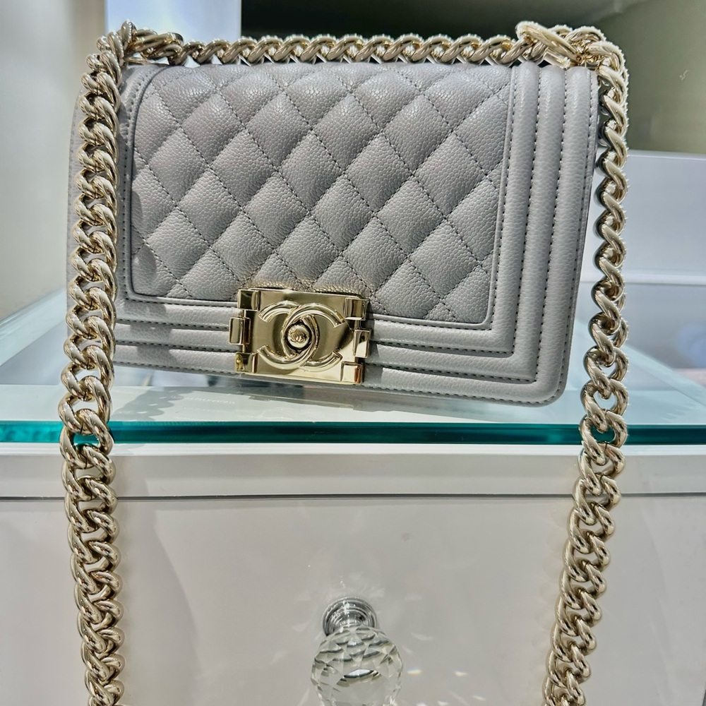 New chanel boy bag